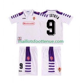 Maillot/Tenue ACF Fiorentina BASTUTA 9 1999 Retro Enfant Exterieur 1998